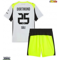 Borussia Dortmund Niklas Sule #25 Replica Away Minikit 2025-26 Short Sleeve (+ pants)